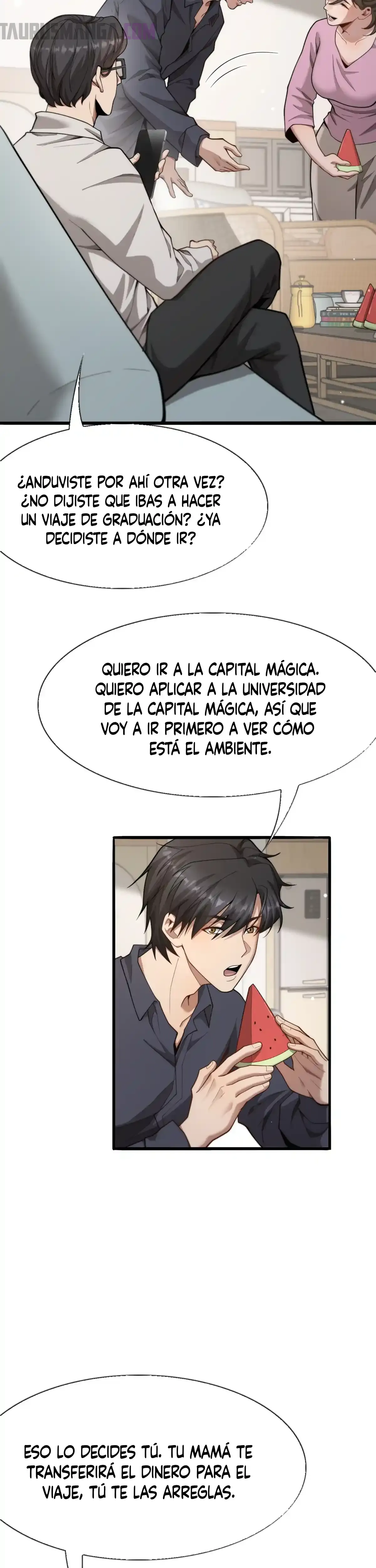 Soy un Magnate Divino, Es Lógico que Sea un Canalla, ¿No? capítulo 3 página 3