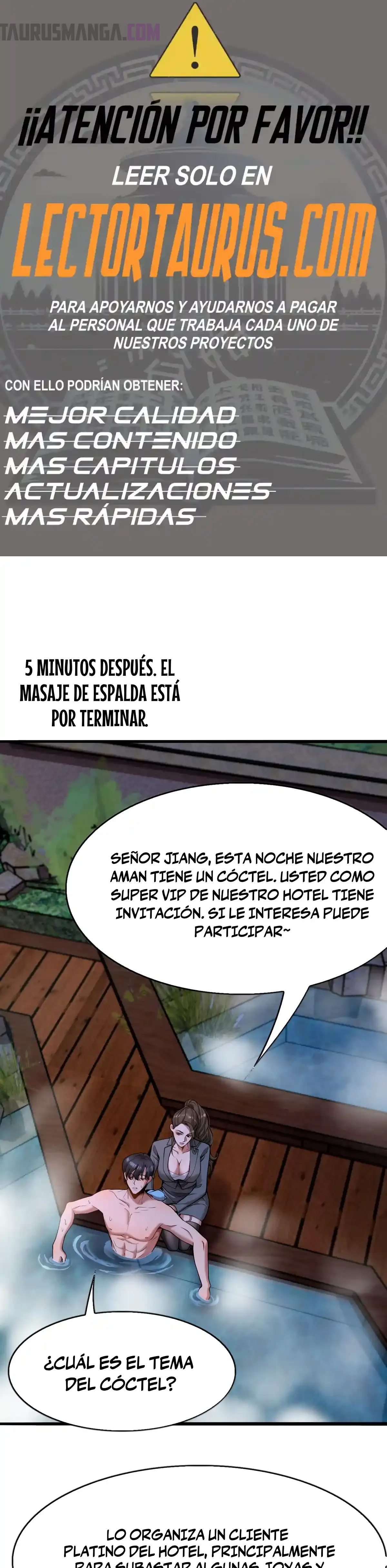 Soy un Magnate Divino, Es Lógico que Sea un Canalla, ¿No? capítulo 4 página 1