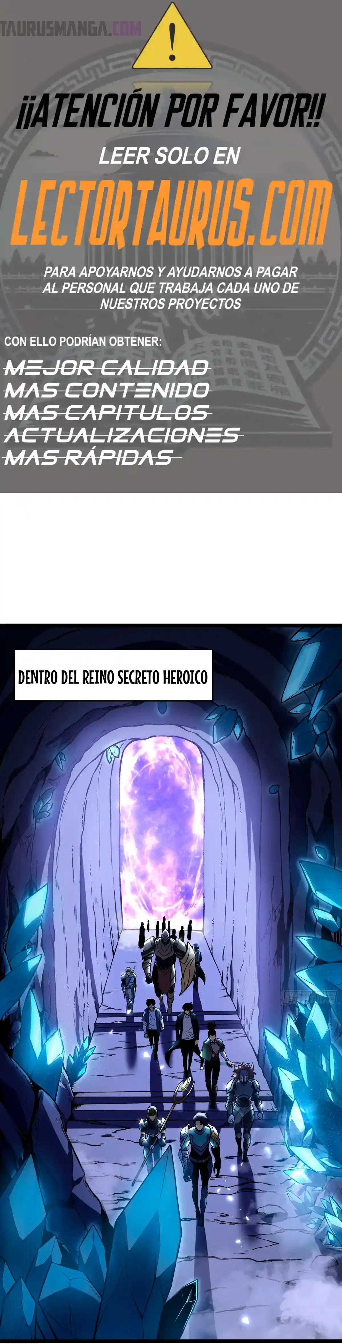 Reencarnación del Héroe Clase SSS capítulo 11 página 1