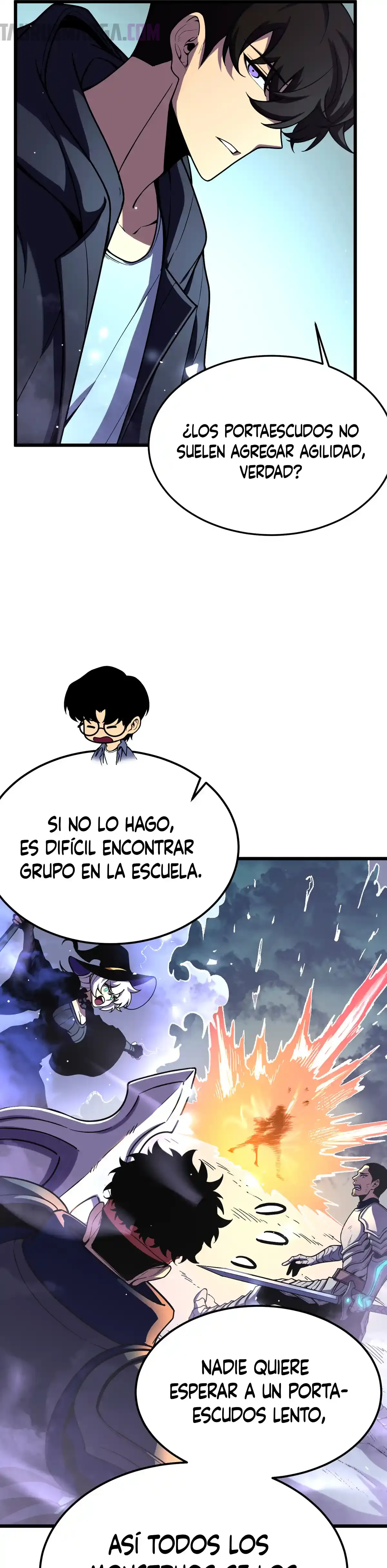 Reencarnación del Héroe Clase SSS capítulo 5 página 41