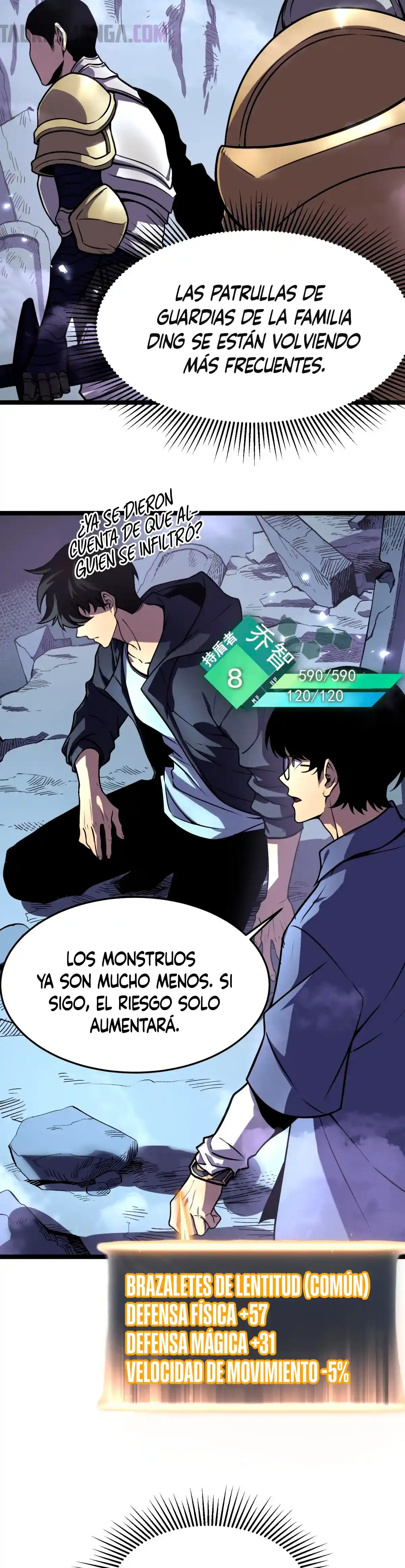 Reencarnación del Héroe Clase SSS capítulo 6 página 8