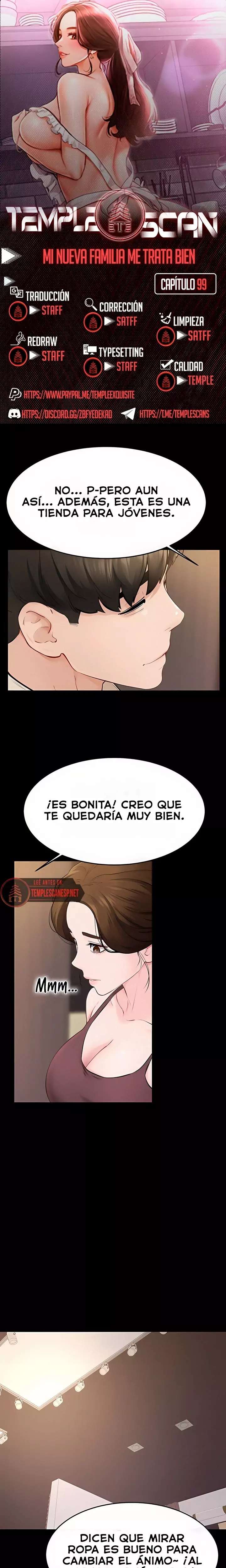 Mi nueva familia es muy amable capítulo 99 página 1