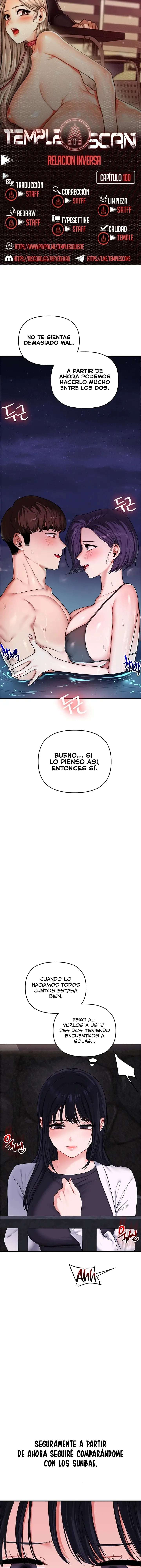 Relación inversa capítulo 100 página 1