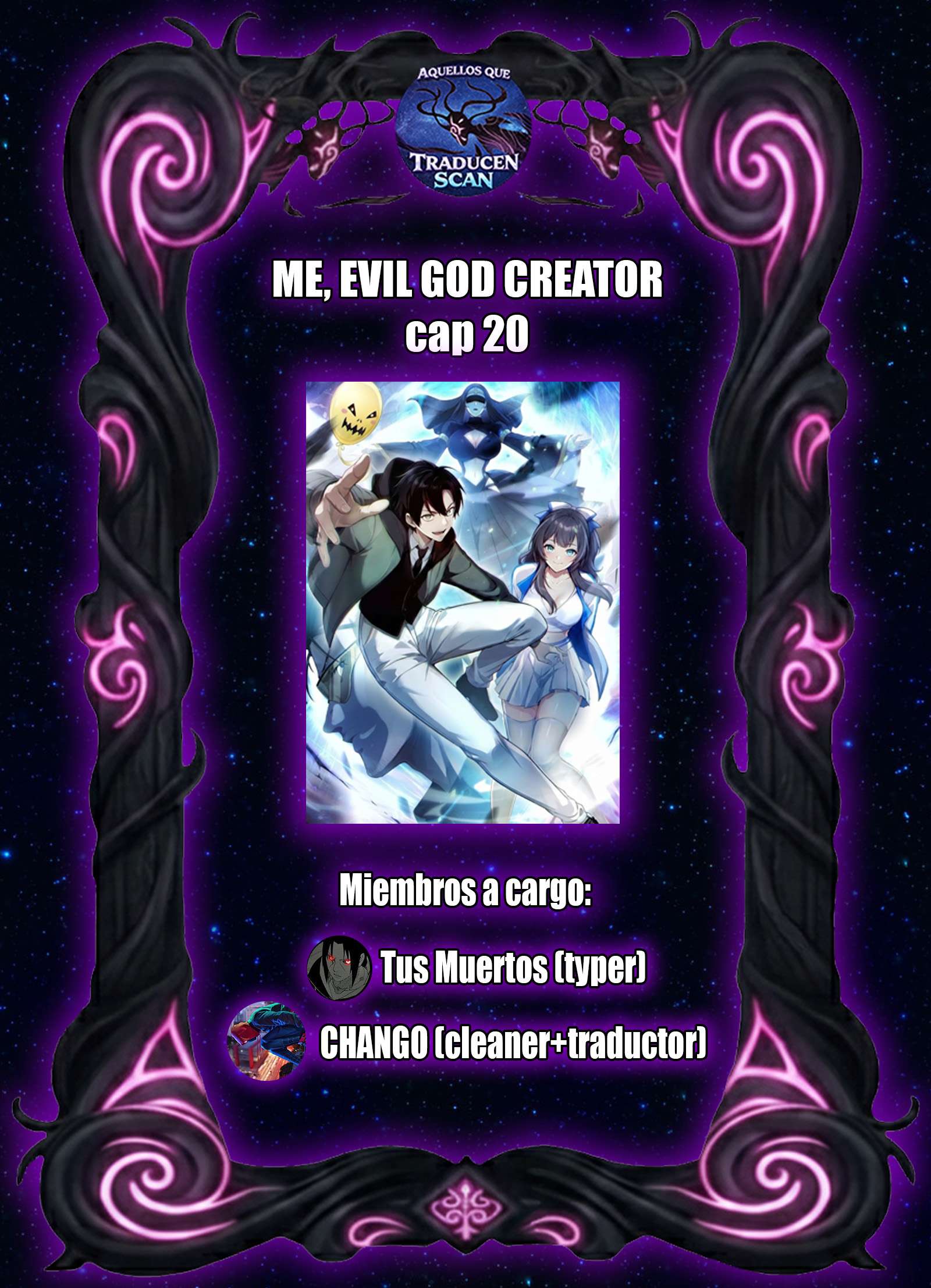 Yo, El Creador de Dioses Malignos capítulo 20 página 1