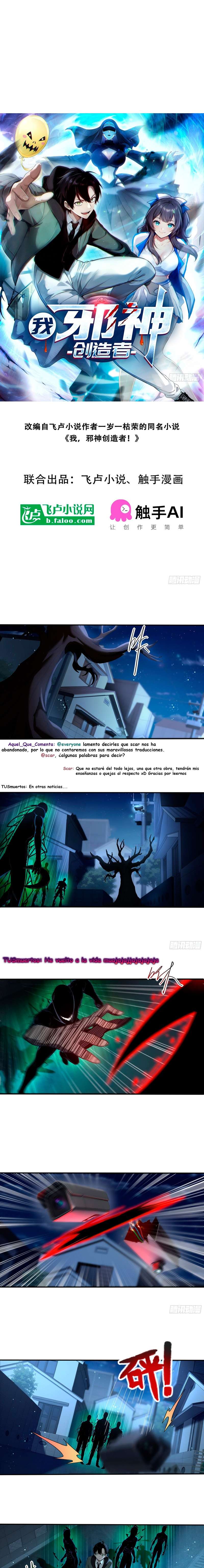 Yo, El Creador de Dioses Malignos capítulo 20 página 2