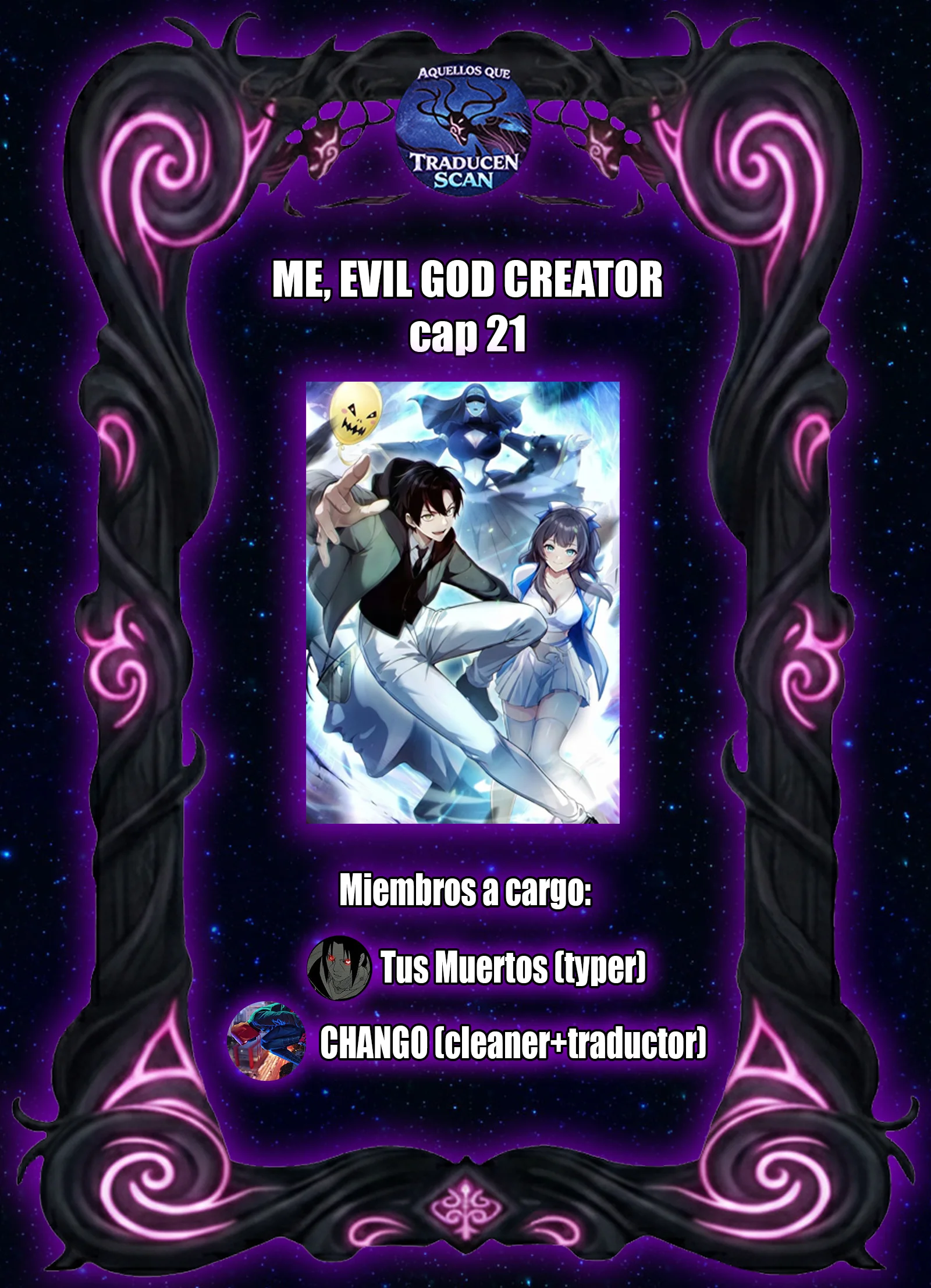 Yo, El Creador de Dioses Malignos capítulo 21 página 1