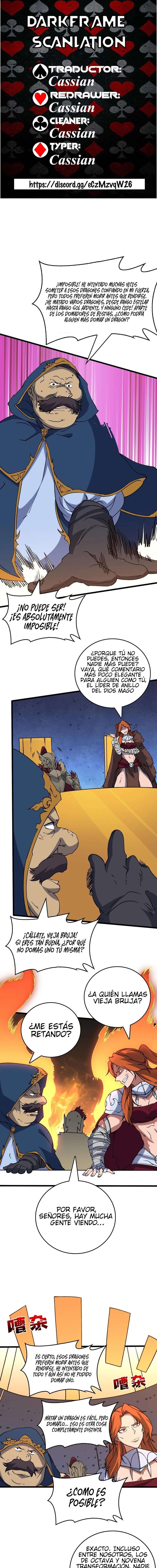 Empezando como el Jefe Dragón Negro, Soy Invencible capítulo 39 página 1
