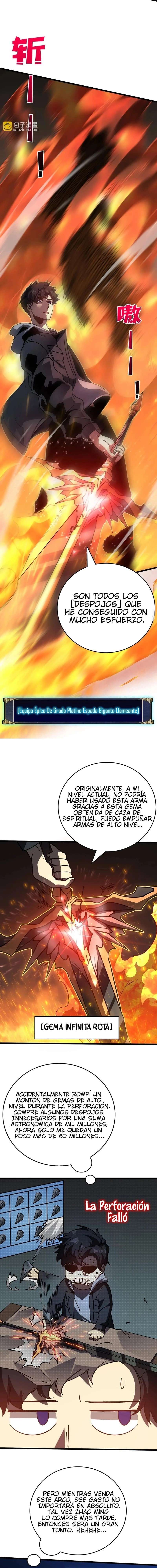 Empezando como el Jefe Dragón Negro, Soy Invencible capítulo 5 página 5