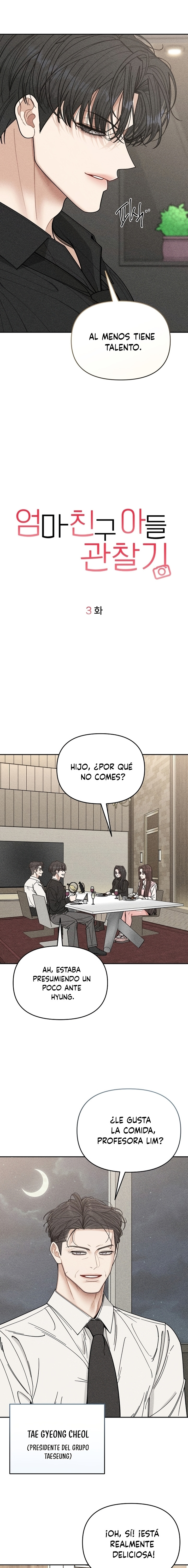 Observando al hijo de la amiga de mi mamá capítulo 3 página 10