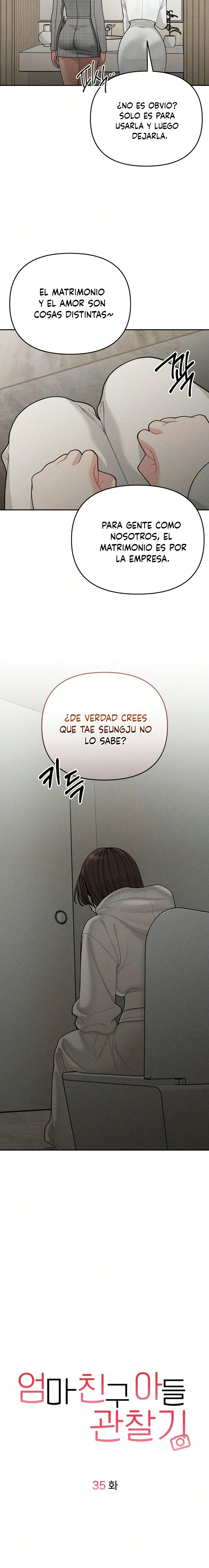 Observando al hijo de la amiga de mi mamá capítulo 35 página 6