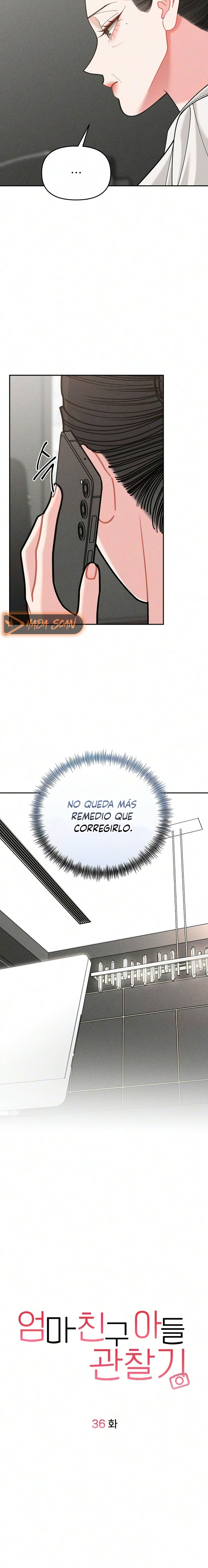 Observando al hijo de la amiga de mi mamá capítulo 36 página 4