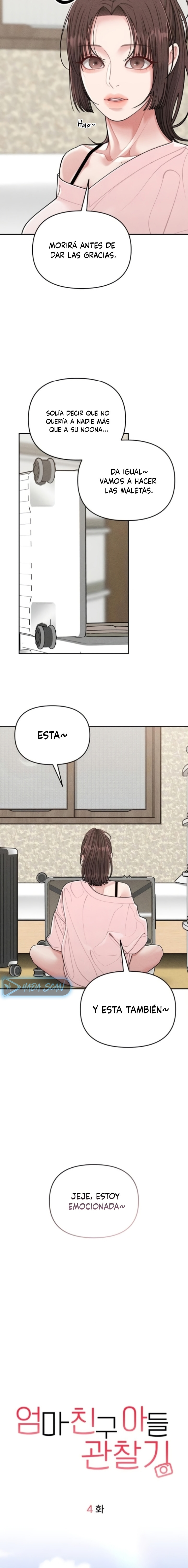 Observando al hijo de la amiga de mi mamá capítulo 4 página 7