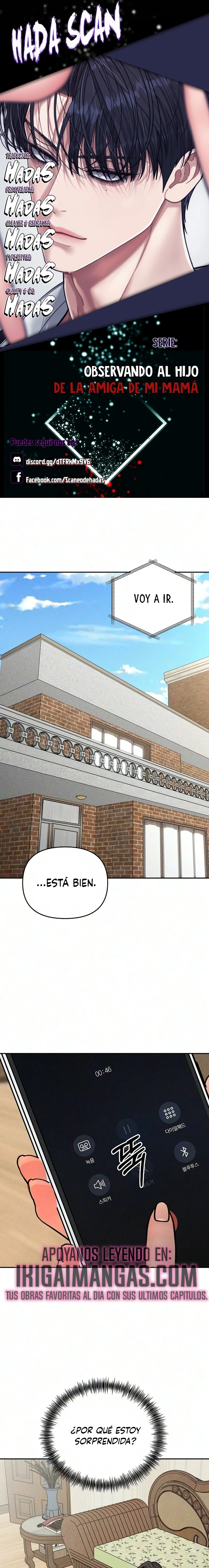Observando al hijo de la amiga de mi mamá capítulo 41 página 1