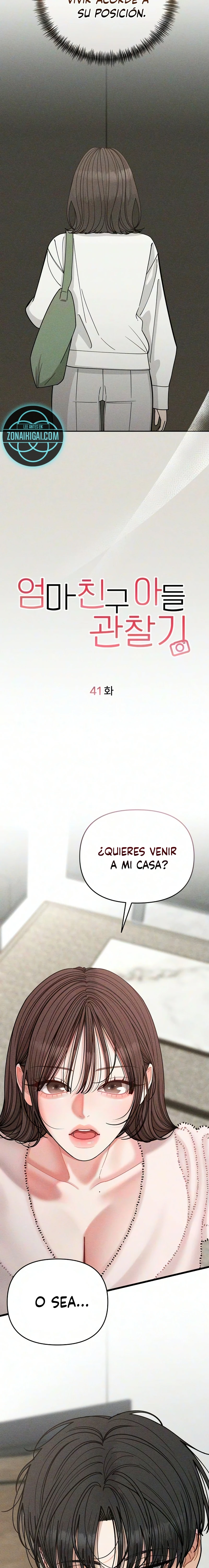 Observando al hijo de la amiga de mi mamá capítulo 41 página 14