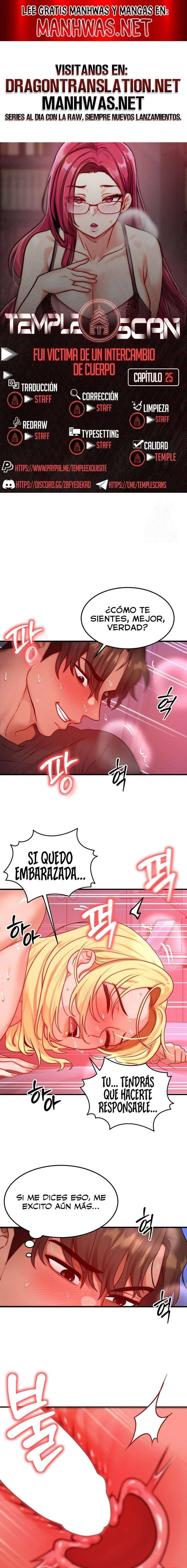 Intercambio de cuerpos capítulo 25 página 1