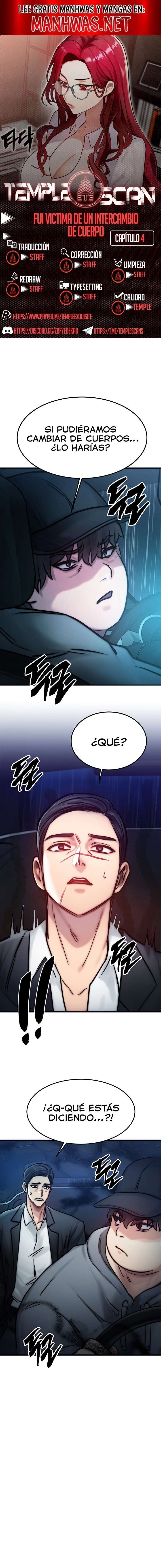 Intercambio de cuerpos capítulo 4 página 1