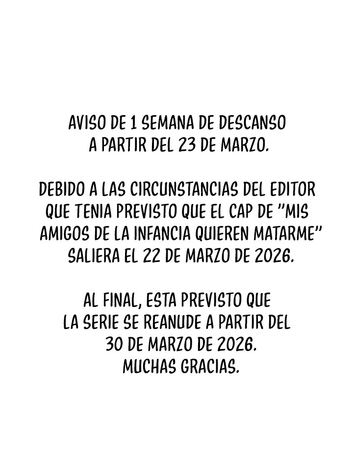 Mis amigos de la infancia intentan matarme capítulo 82.5 página 1