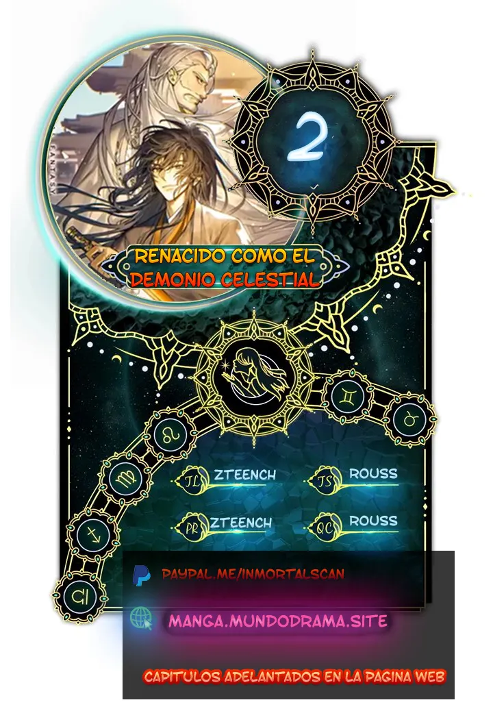 Renacido como el demonio celestial capítulo 1 página 2