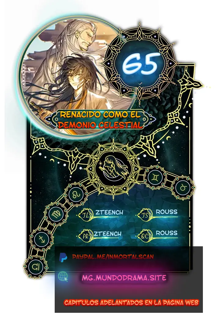 Renacido como el demonio celestial capítulo 65 página 1