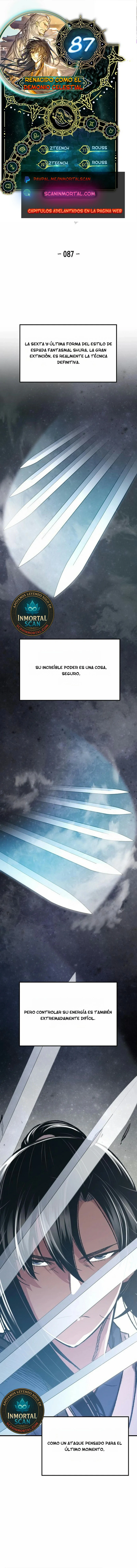 Renacido como el demonio celestial capítulo 87 página 1