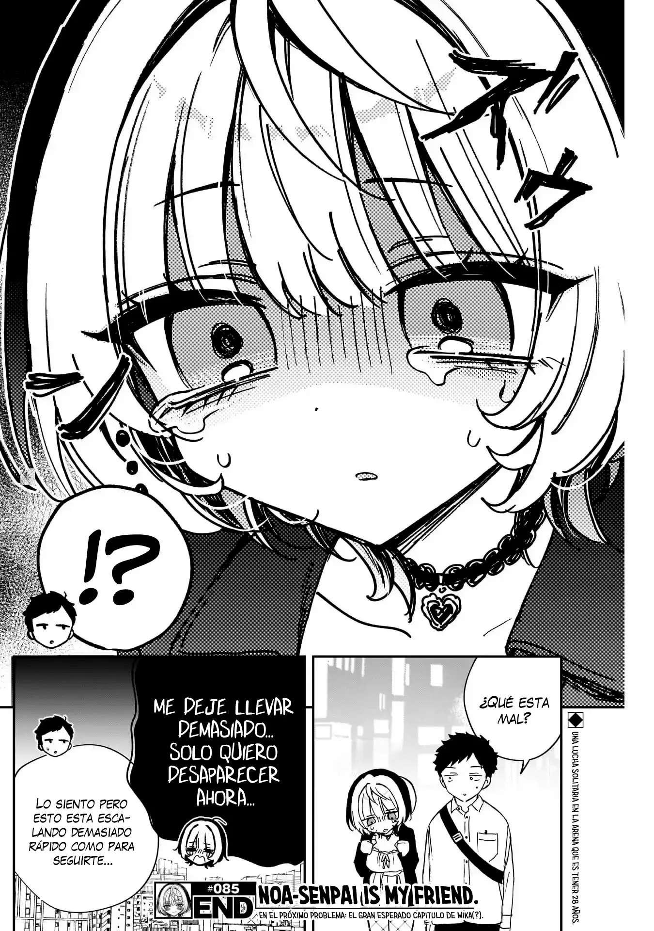 Noa-senpai wa Tomodachi capítulo 85 página 21