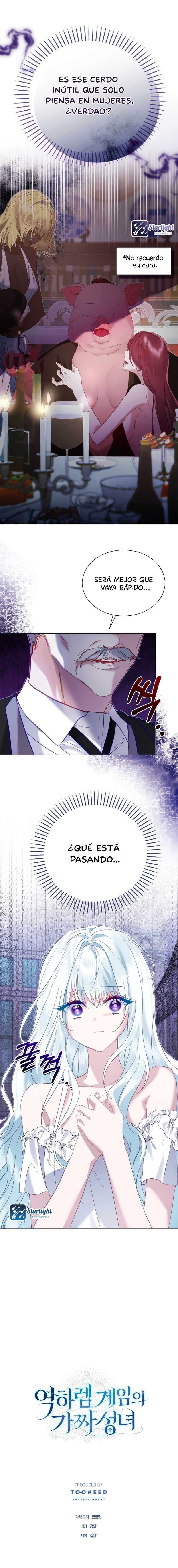La falsa santa de un juego de harén inverso capítulo 2 página 10
