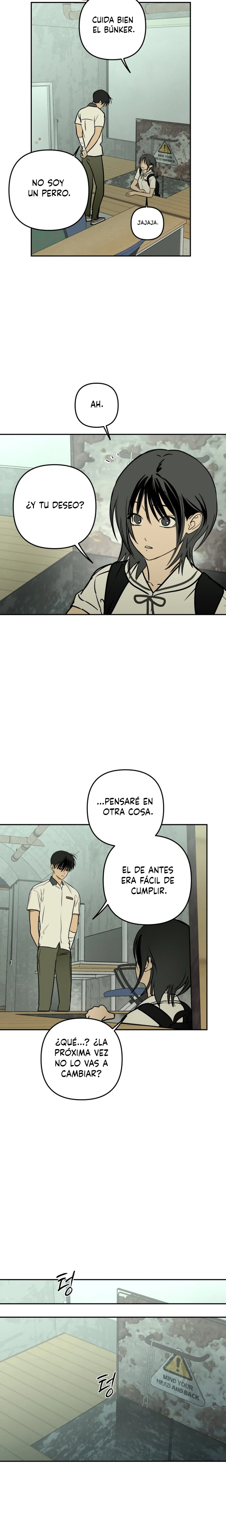 Días en el bunker capítulo 21 página 17