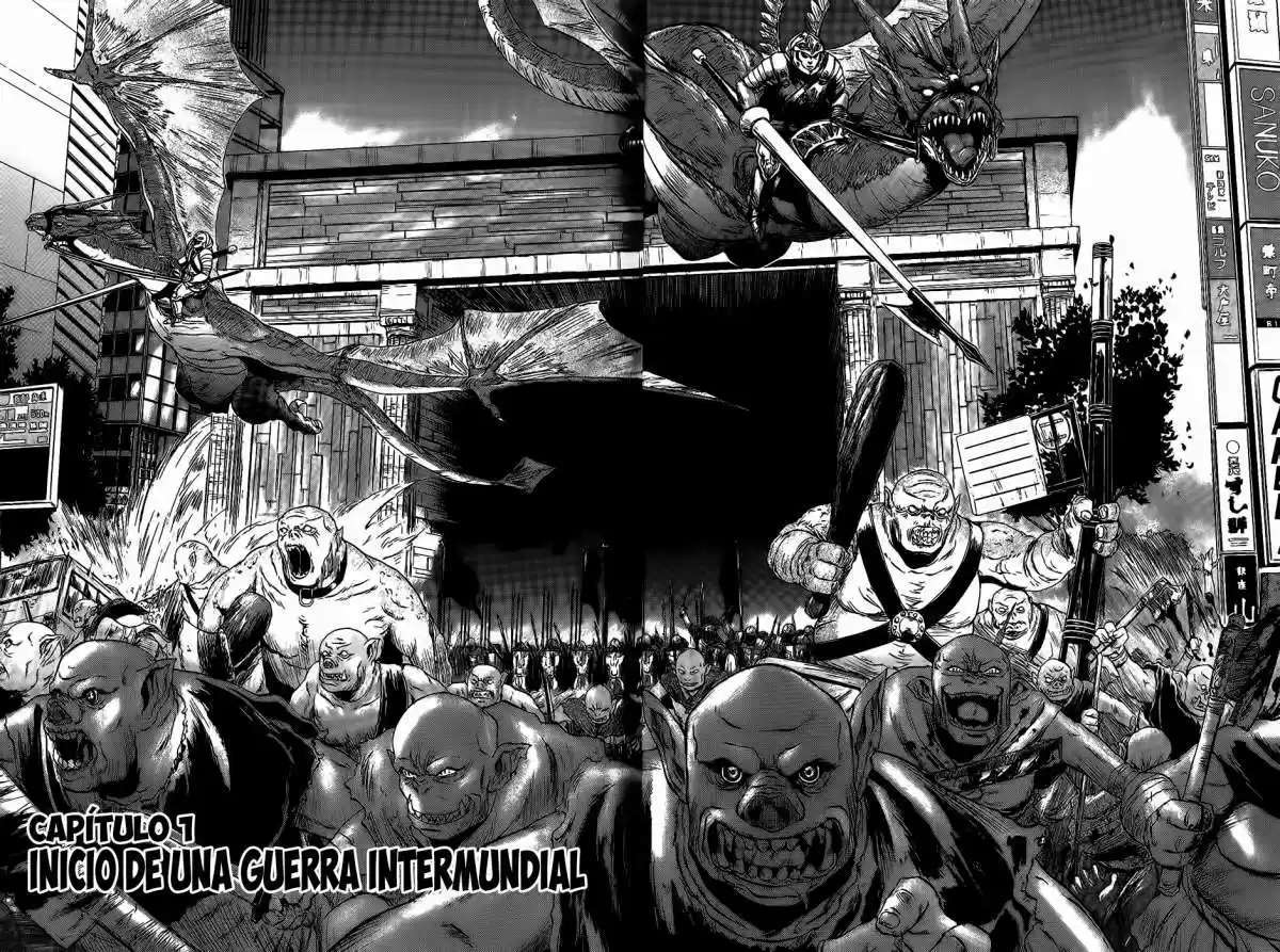 Gate – Thus the JSDF Fought There! capítulo 1 página 6