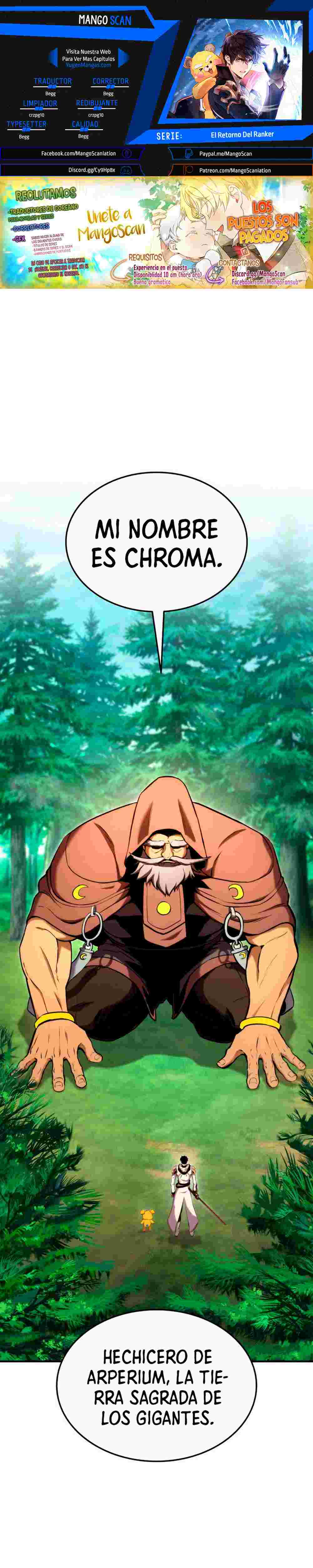 El Retorno Del Ranker (Remake) capítulo 108 página 1