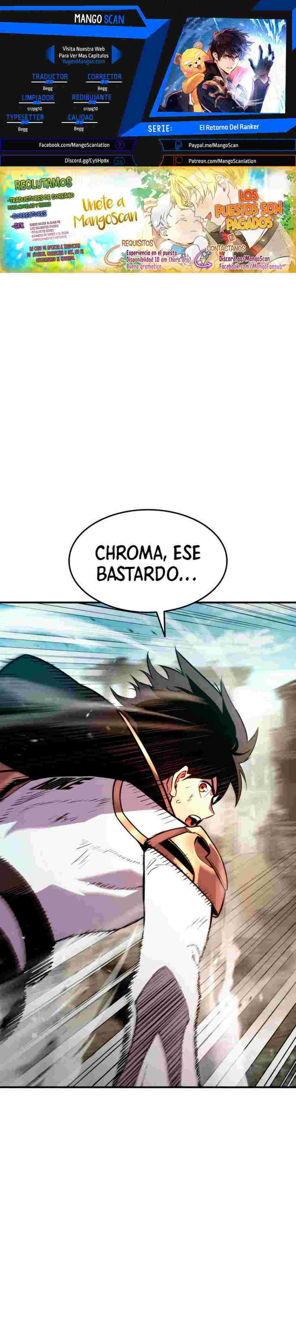 El Retorno Del Ranker (Remake) capítulo 109 página 1