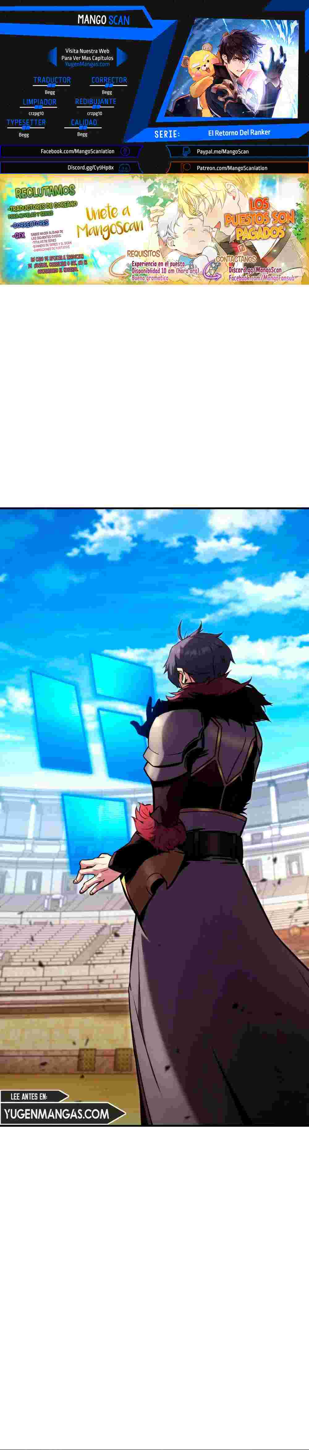 El Retorno Del Ranker (Remake) capítulo 120 página 1