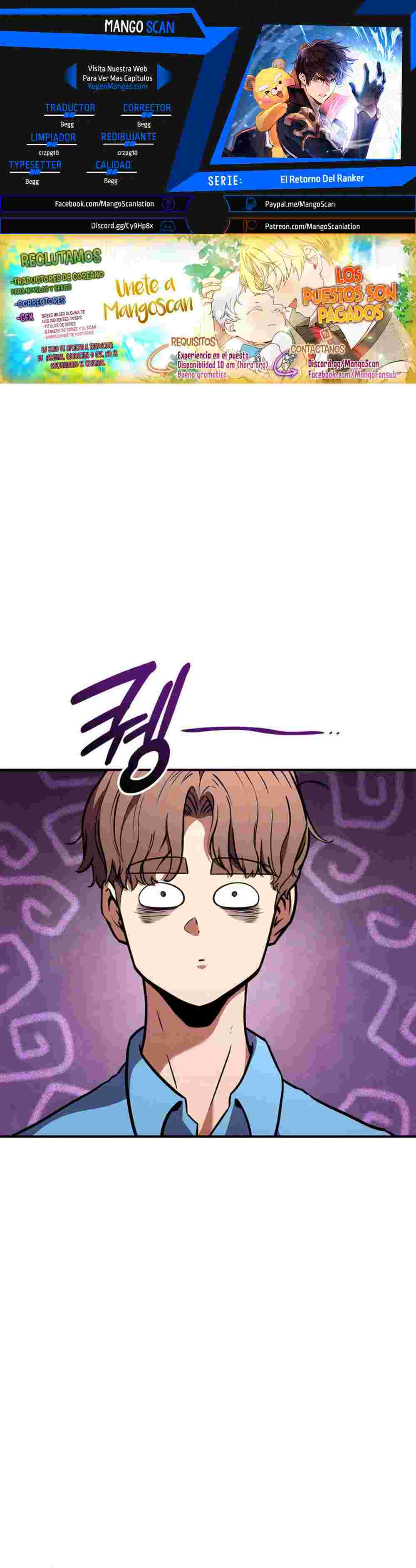 El Retorno Del Ranker (Remake) capítulo 129 página 1