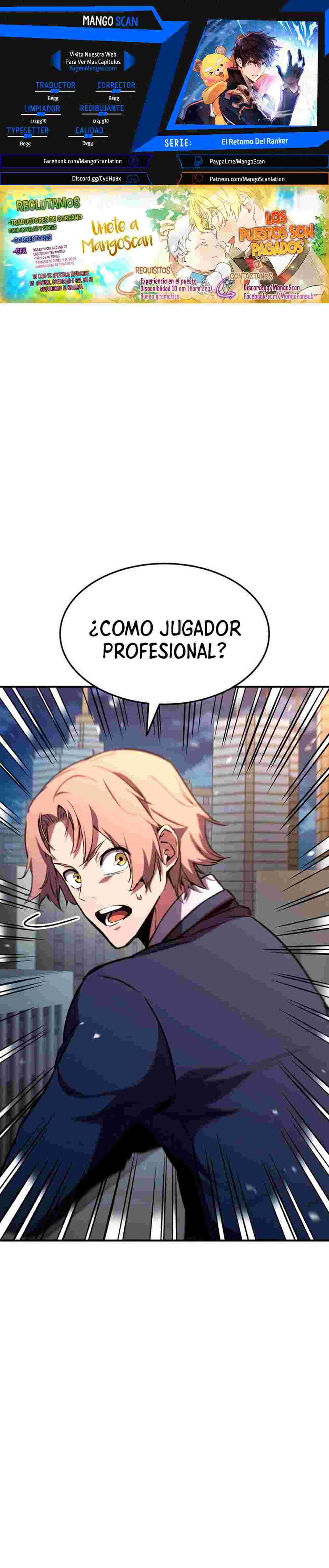 El Retorno Del Ranker (Remake) capítulo 130 página 1