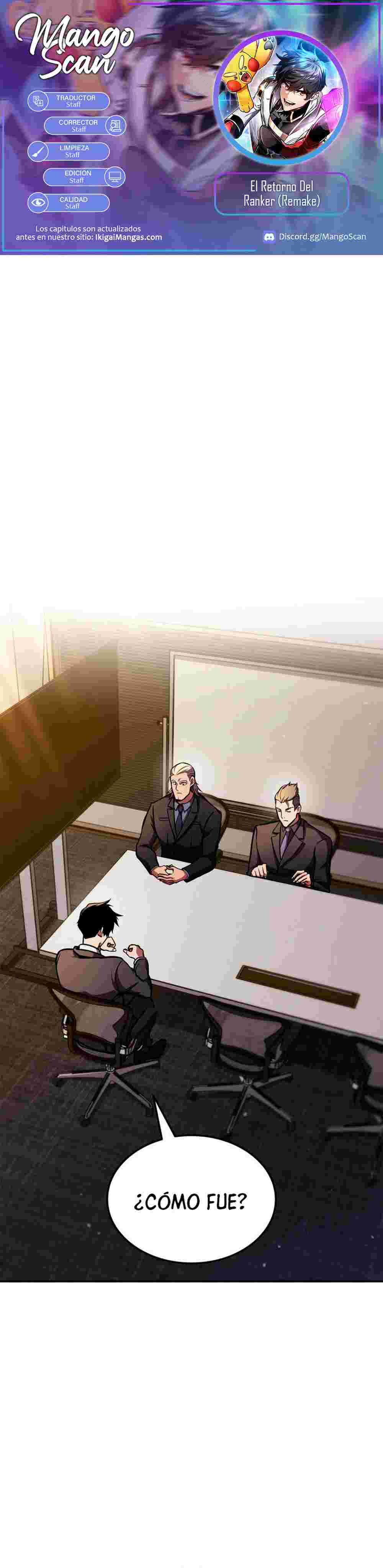 El Retorno Del Ranker (Remake) capítulo 151 página 1
