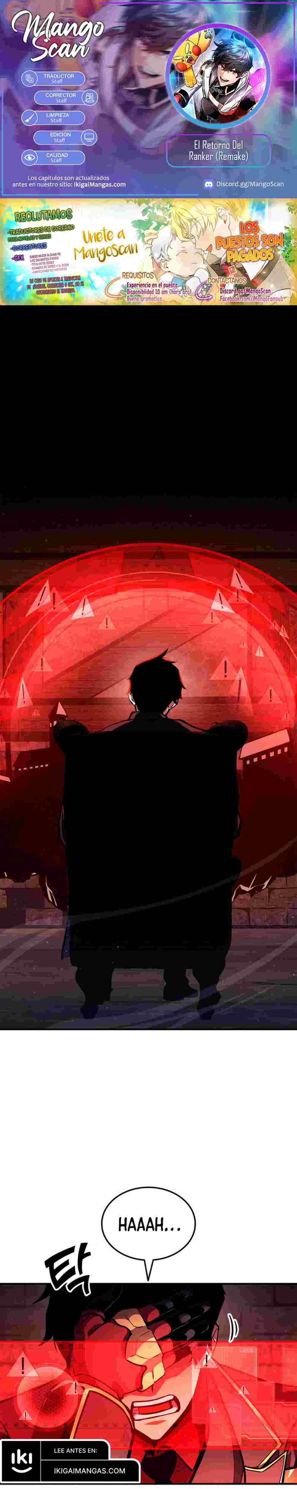 El Retorno Del Ranker (Remake) capítulo 156 página 1