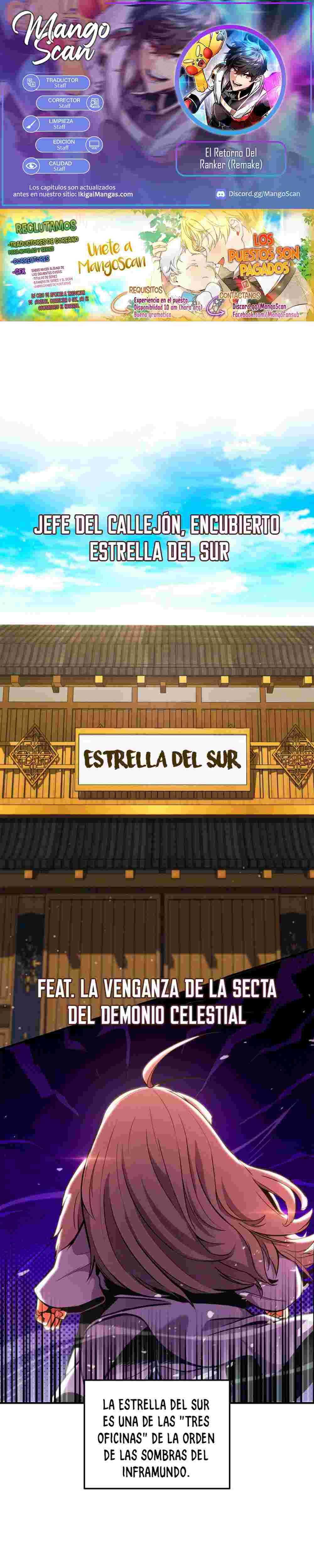 El Retorno Del Ranker (Remake) capítulo 157 página 1