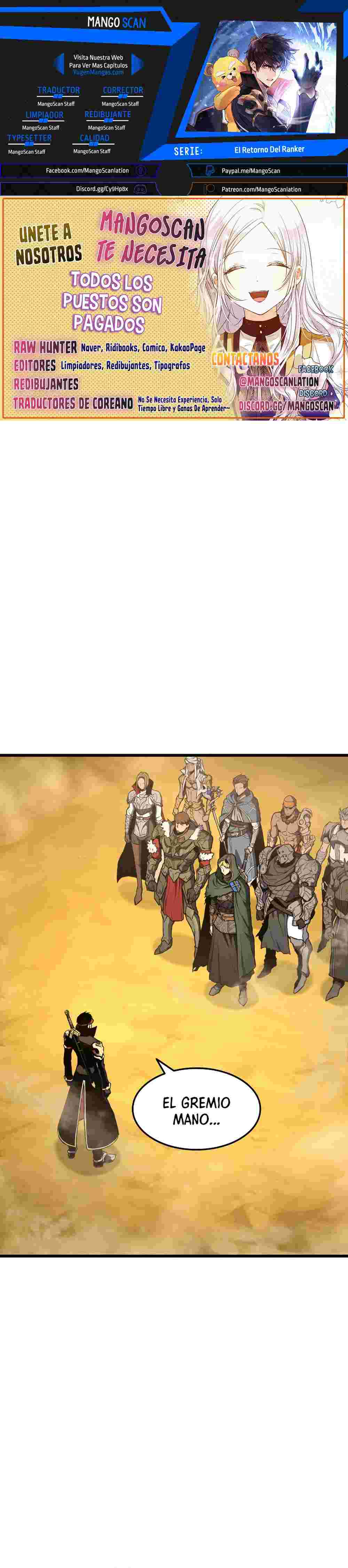 El Retorno Del Ranker (Remake) capítulo 27 página 1