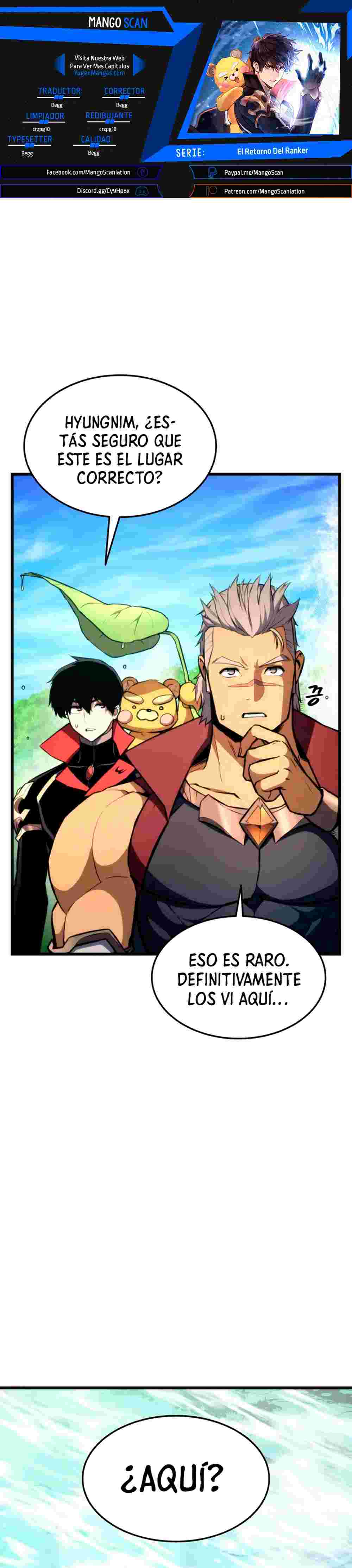 El Retorno Del Ranker (Remake) capítulo 42 página 1