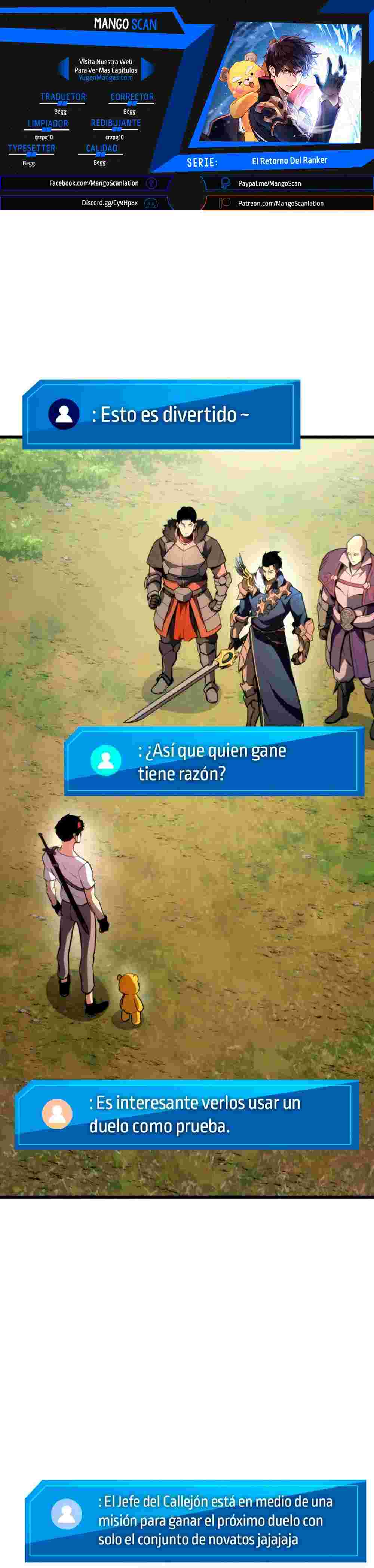 El Retorno Del Ranker (Remake) capítulo 44 página 1