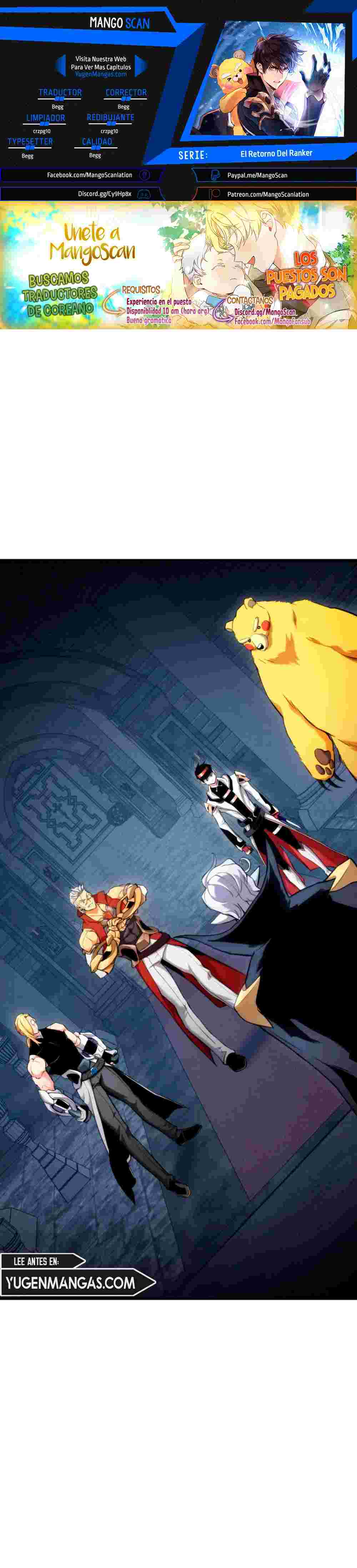 El Retorno Del Ranker (Remake) capítulo 63 página 1
