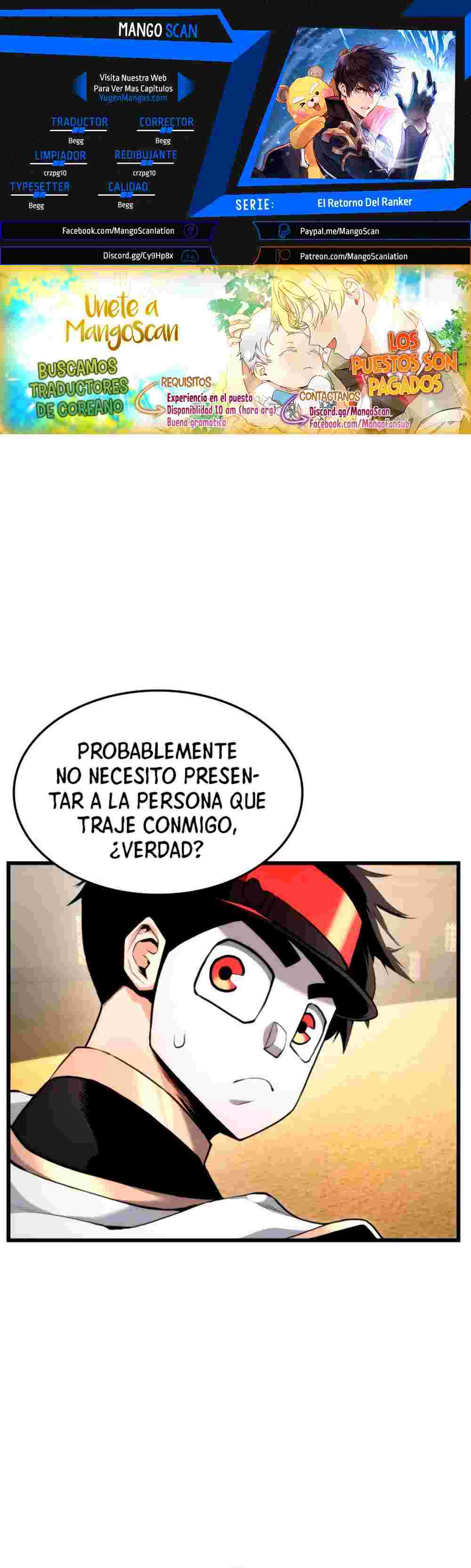 El Retorno Del Ranker (Remake) capítulo 64 página 1