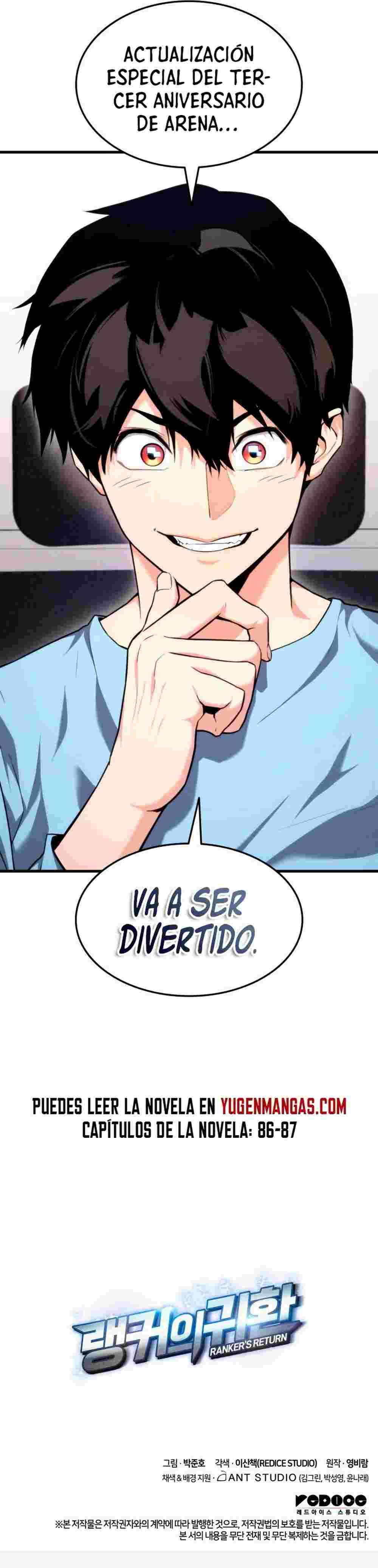 El Retorno Del Ranker (Remake) capítulo 65 página 42