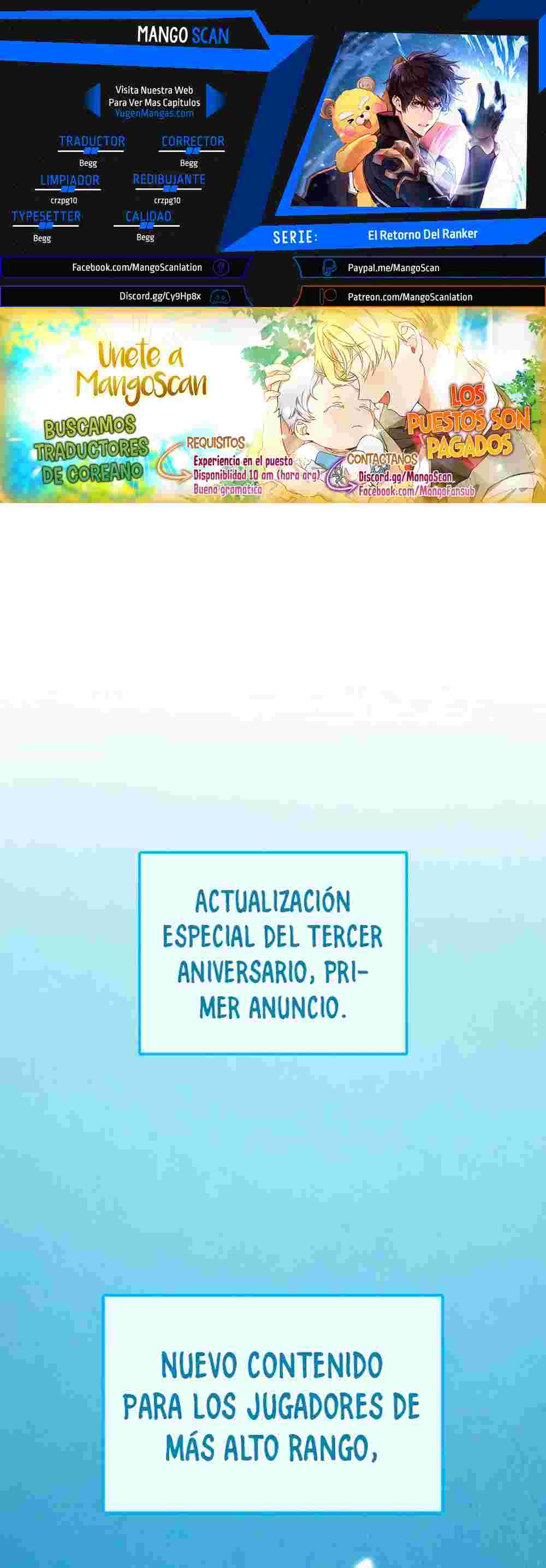 El Retorno Del Ranker (Remake) capítulo 66 página 1