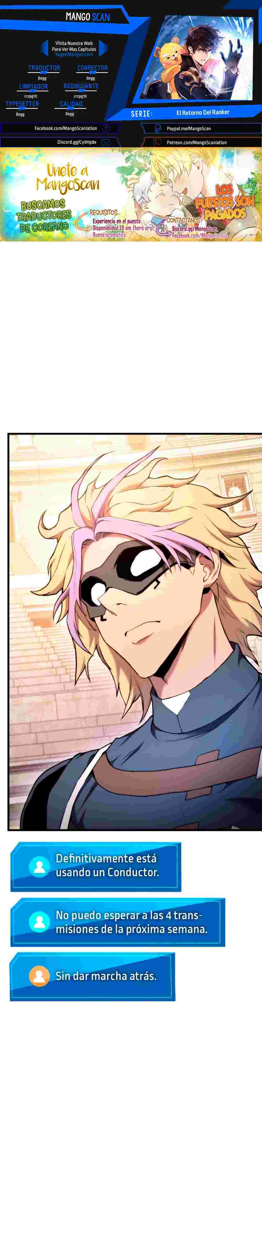 El Retorno Del Ranker (Remake) capítulo 70 página 1