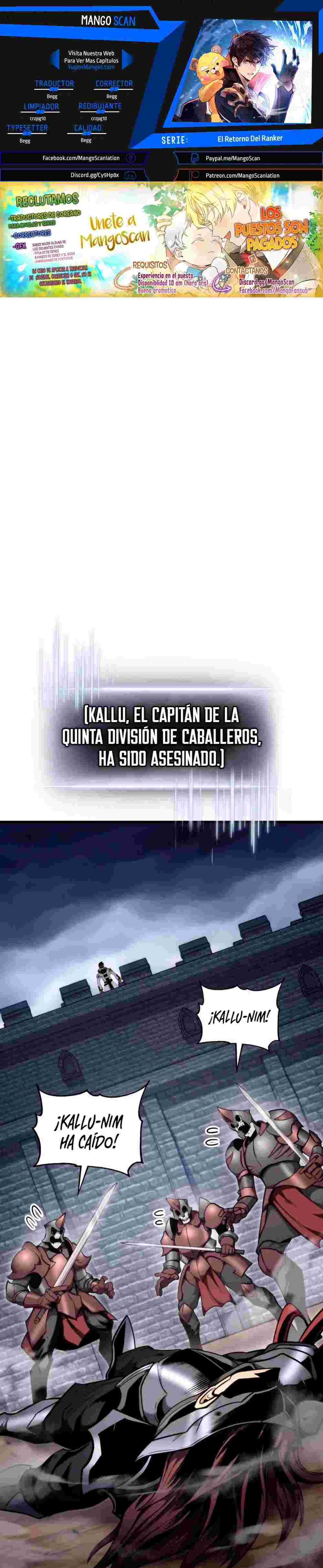 El Retorno Del Ranker (Remake) capítulo 86 página 1