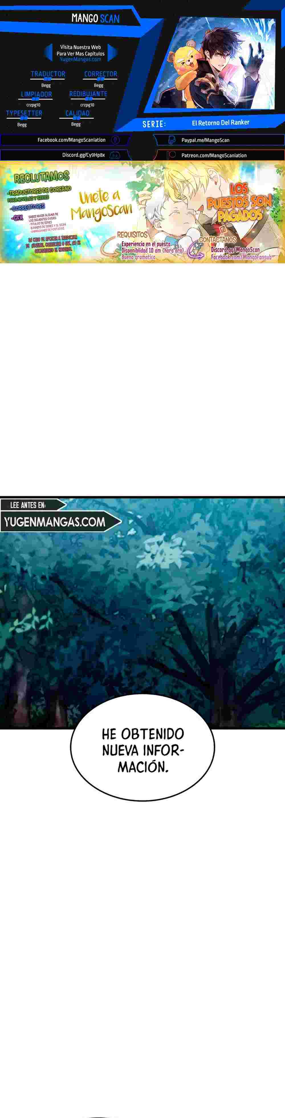 El Retorno Del Ranker (Remake) capítulo 90 página 1