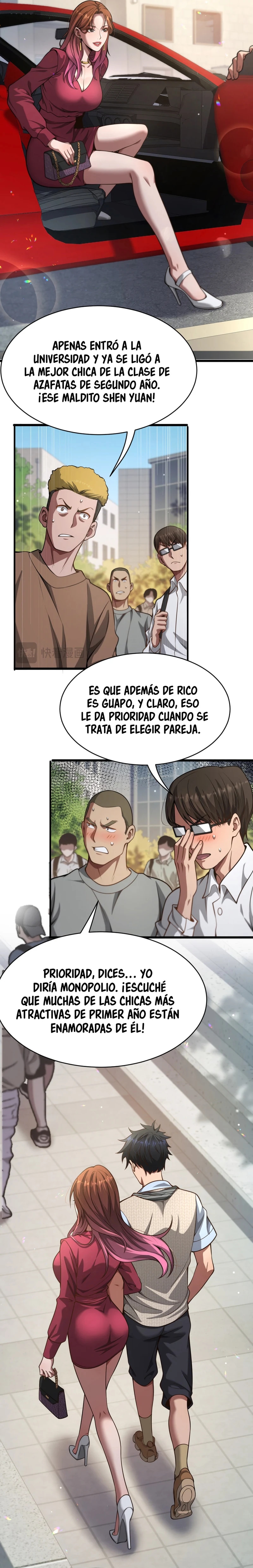 Después de Obtener Riqueza y Libertad, Ofrecen su Lealtad capítulo 1 página 3