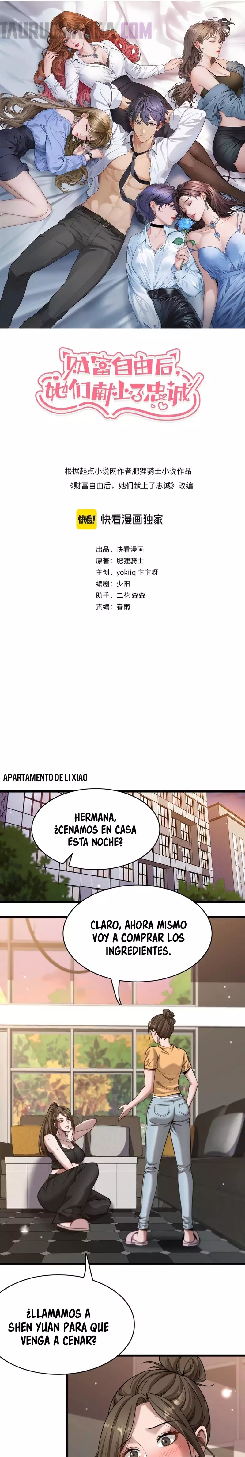 Después de Obtener Riqueza y Libertad, Ofrecen su Lealtad capítulo 23 página 1
