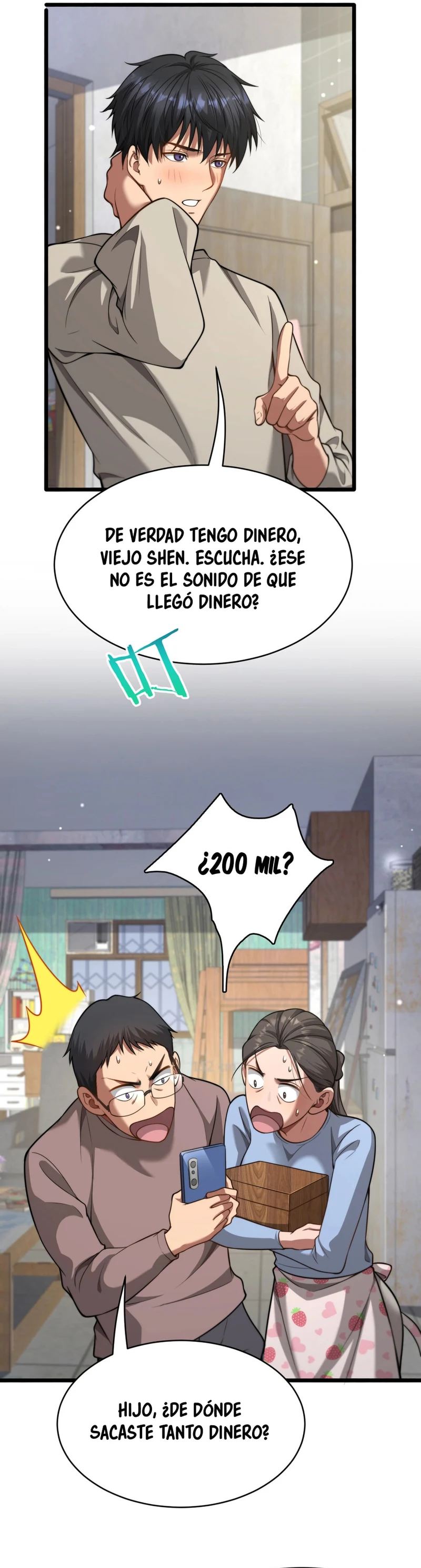 Después de Obtener Riqueza y Libertad, Ofrecen su Lealtad capítulo 3 página 12