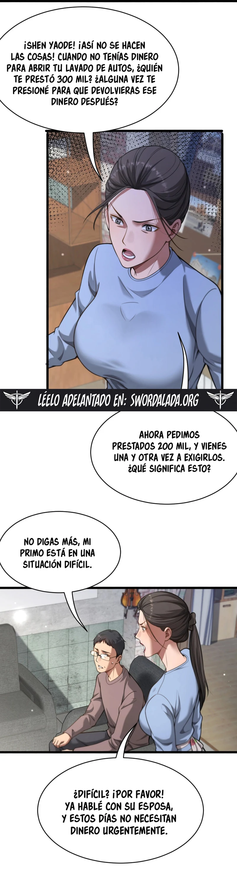 Después de Obtener Riqueza y Libertad, Ofrecen su Lealtad capítulo 3 página 7